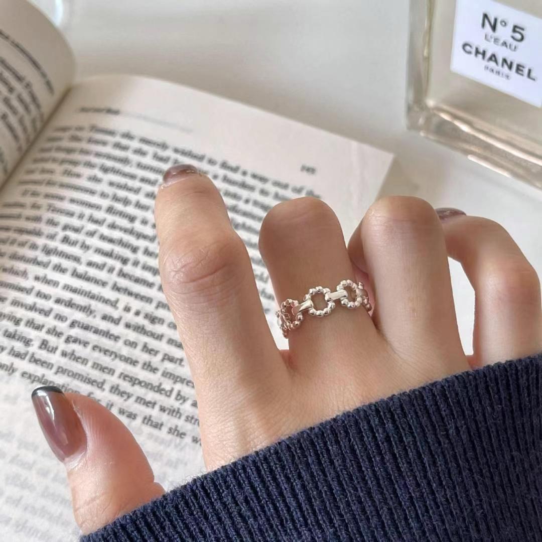 Beaded Chain Ring *2 Colors