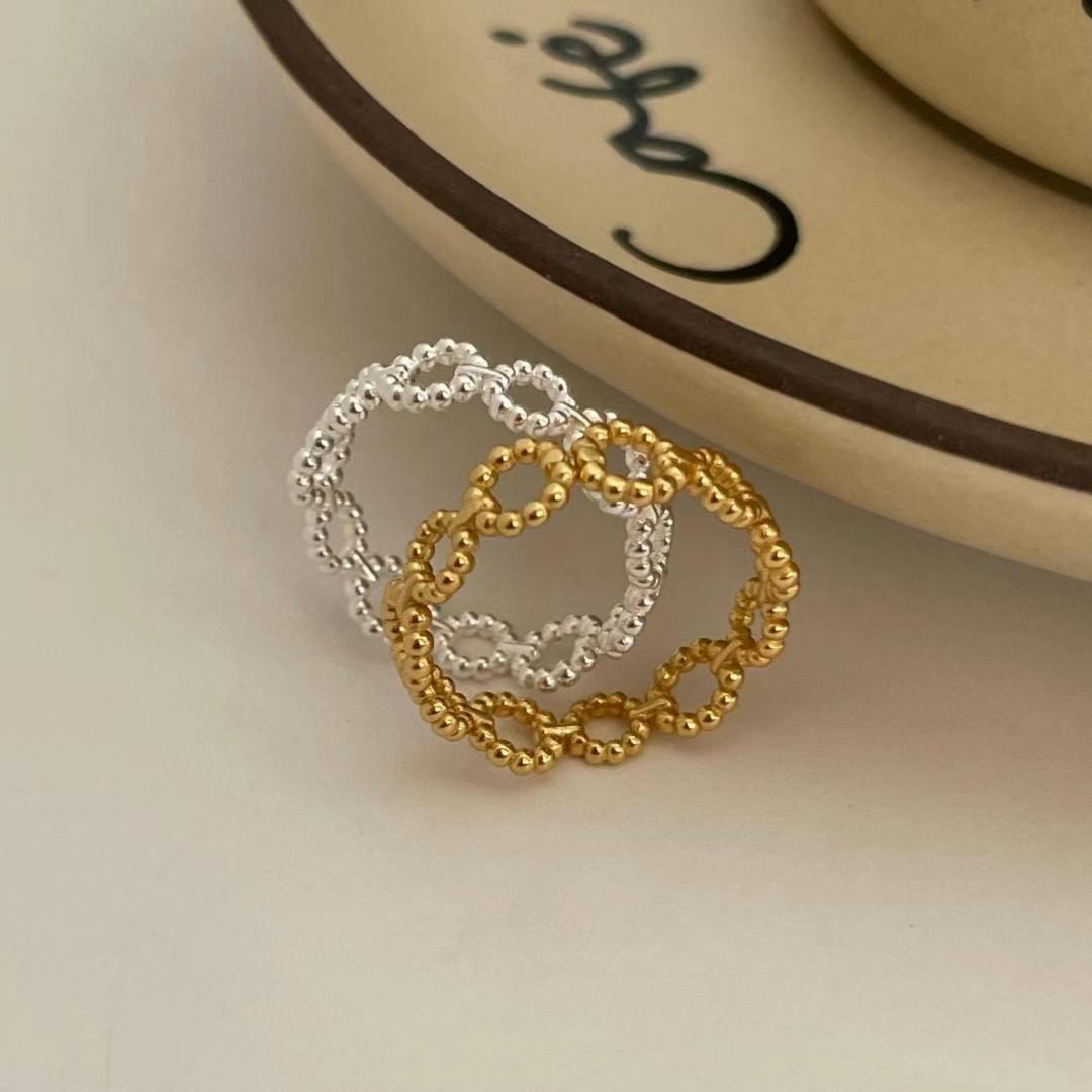 Beaded Chain Ring *2 Colors
