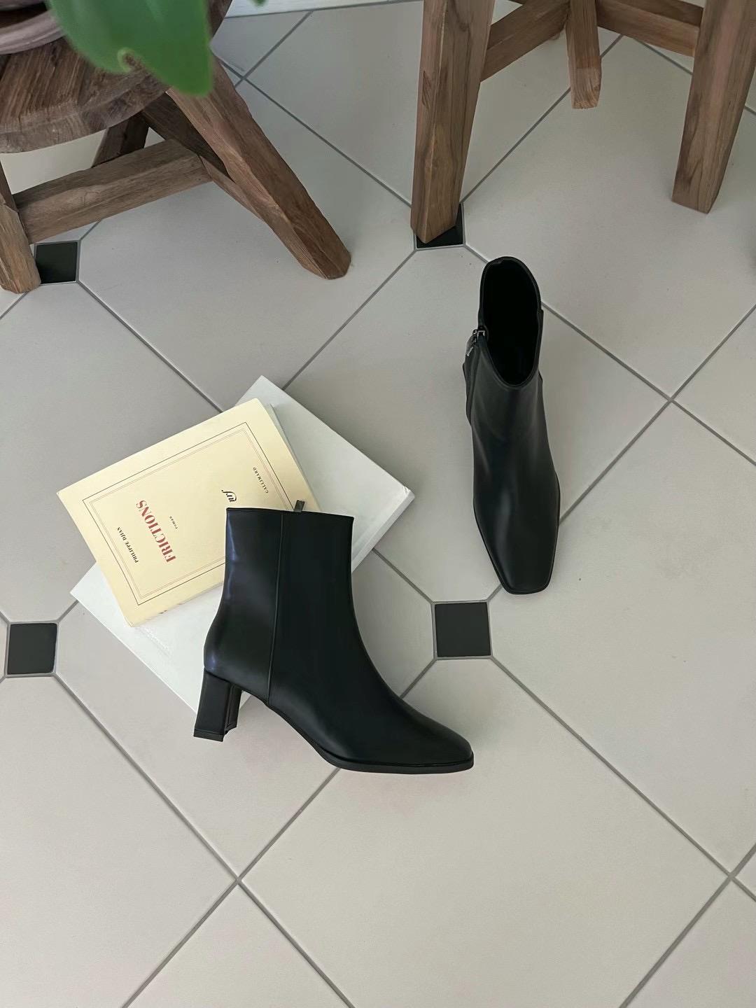 Heeled Ankle Boots *3 Colors