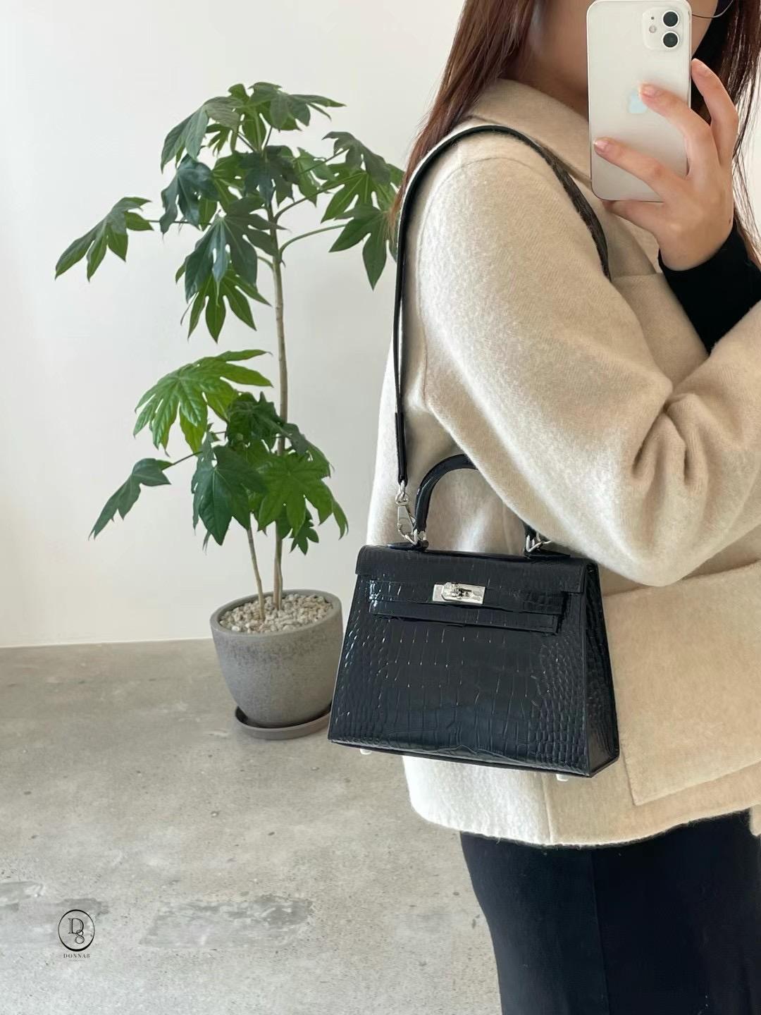 Textured Leather Bag