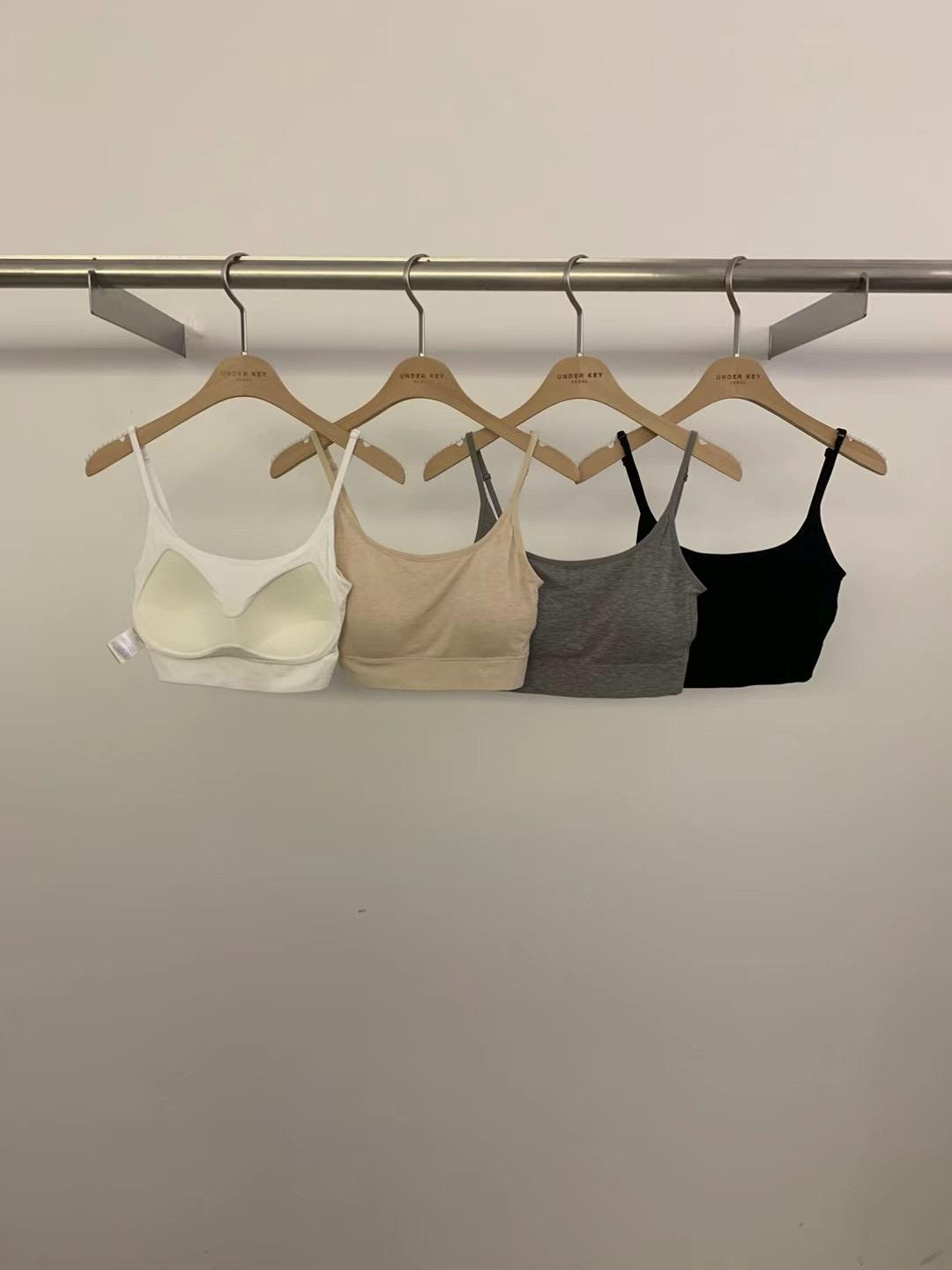 Scoop Neck Padded Bralet *4 Colors