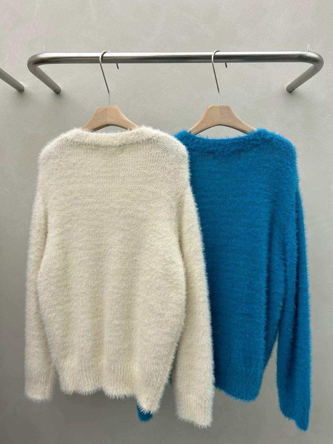 V-Neck Knitted Sweater *5 Colors