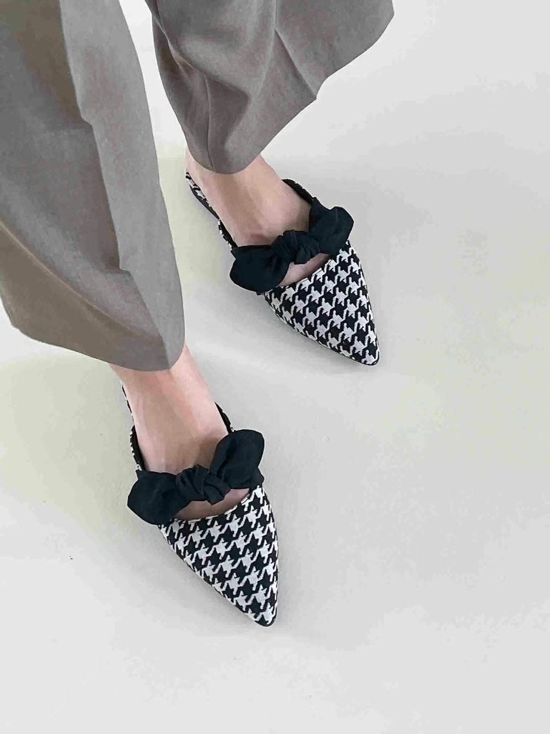 Bow Slip-on Mule *4 Colors