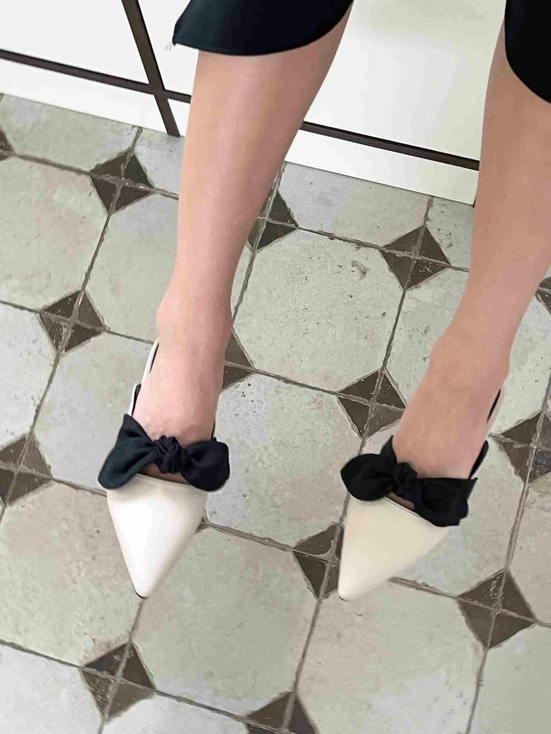 Bow Slip-on Mule *4 Colors