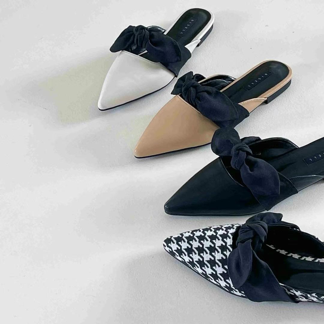 Bow Slip-on Mule *4 Colors