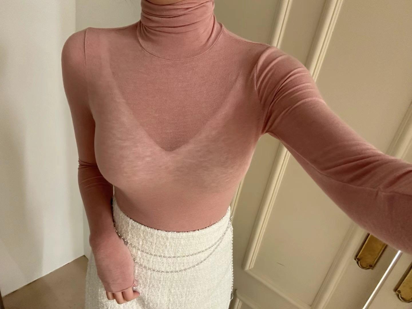 Long Sleeved Turtleneck Top *6 Colors