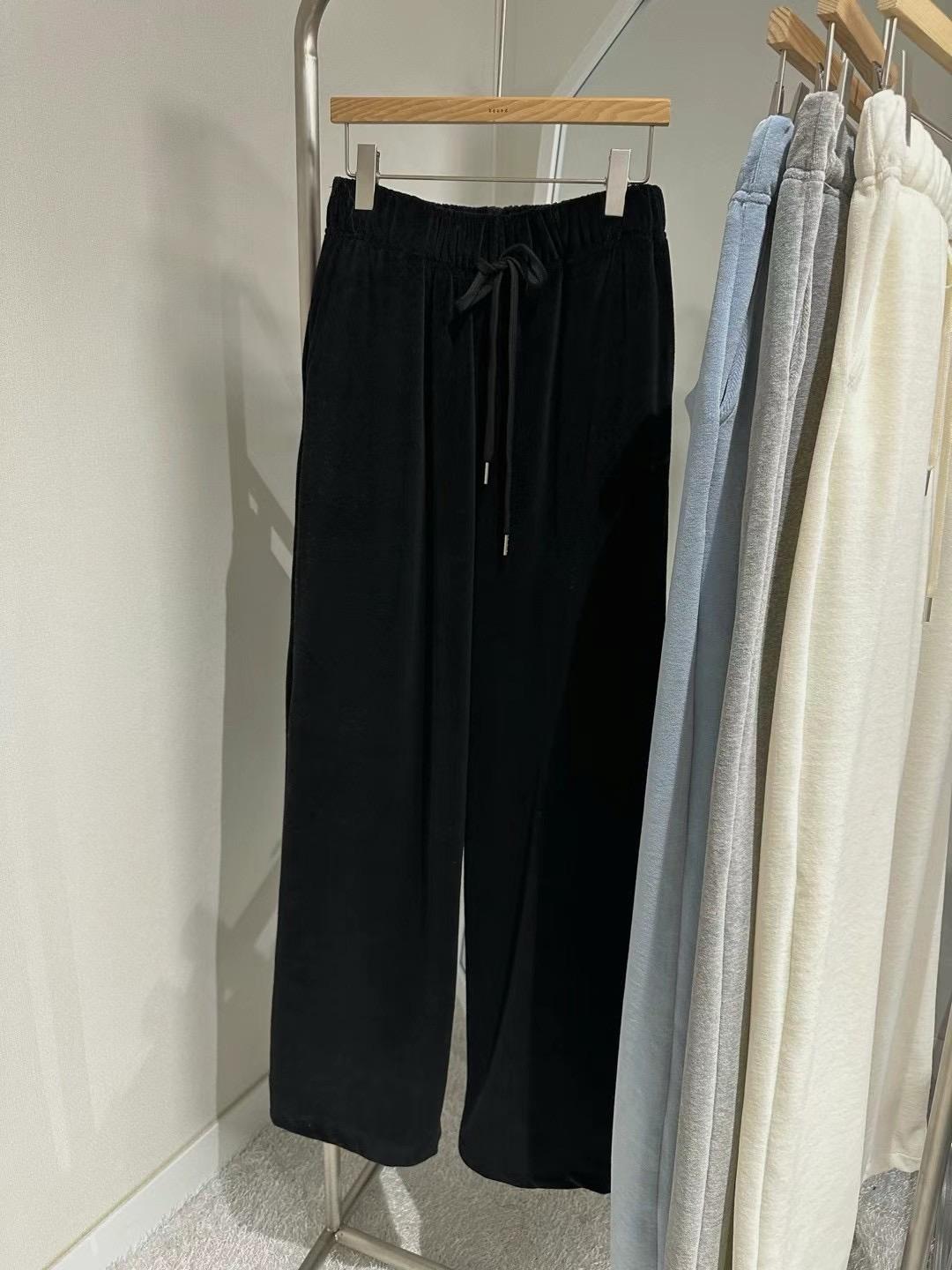 Cotton Wide-Leg Sweatpants *4 Colors