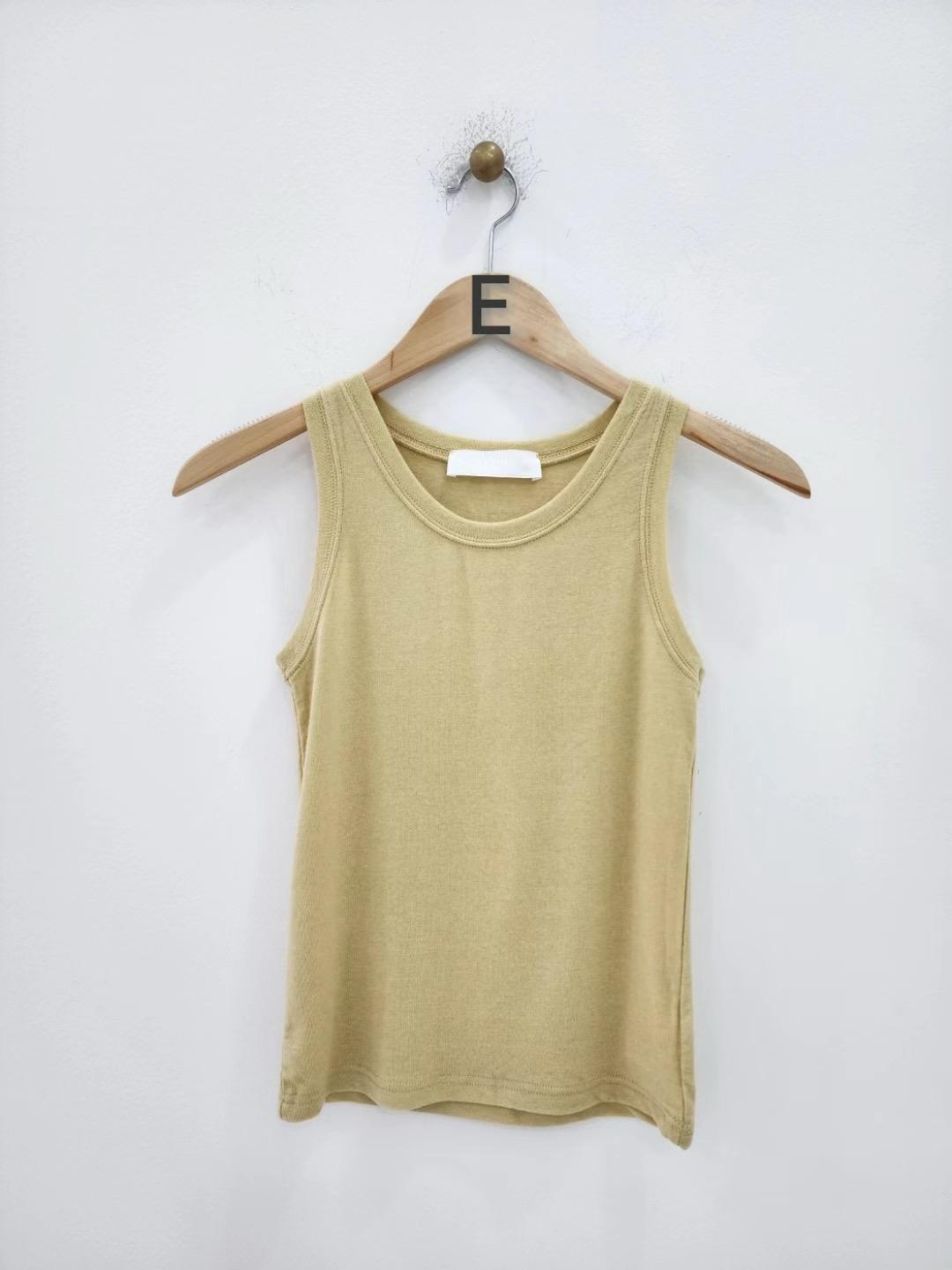 Sleeveless Wool Blend Tank Top *18 Colors