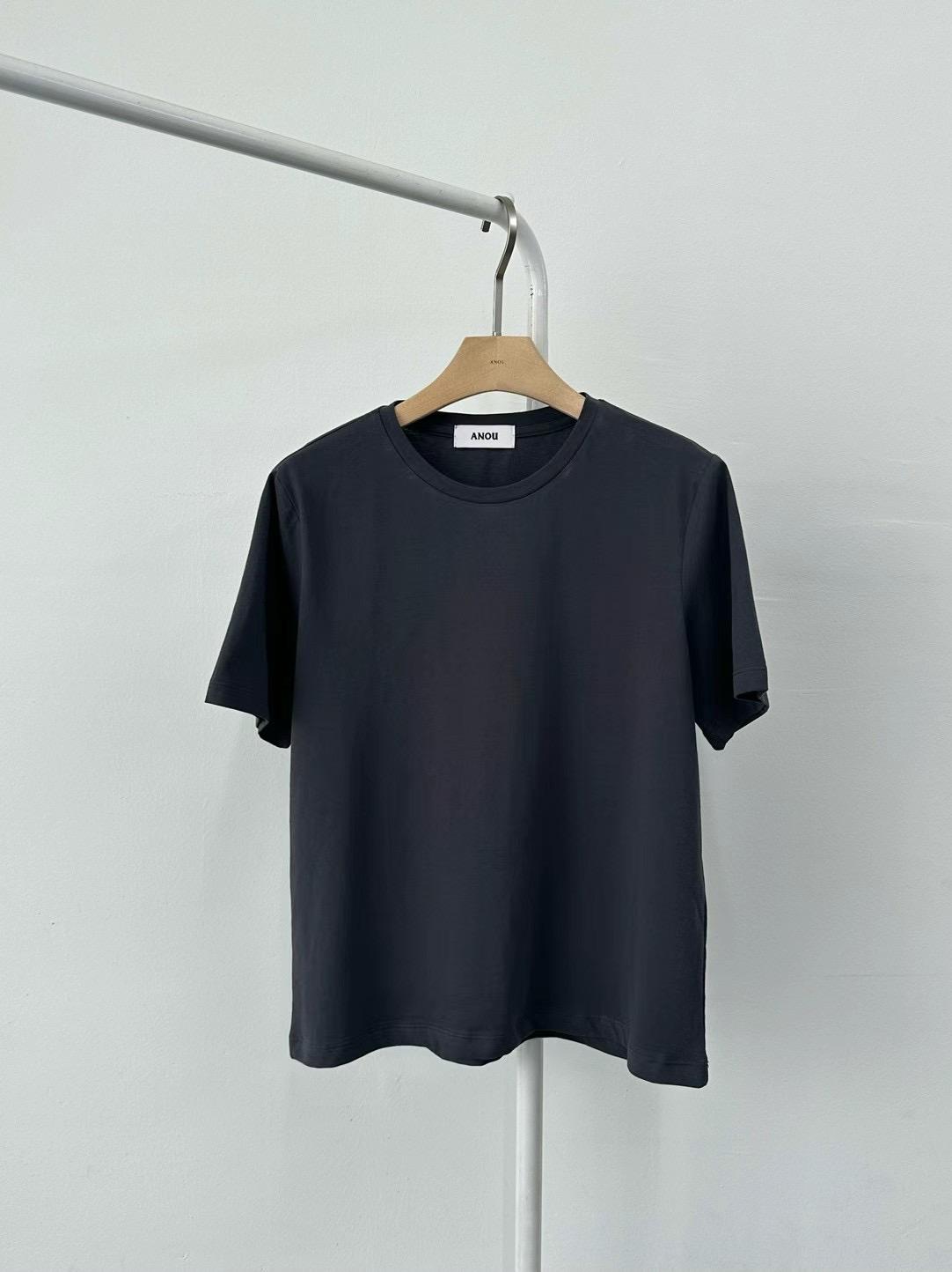 Classic Round Neck Short Sleeved Cotton T-Shirt *7 Colors