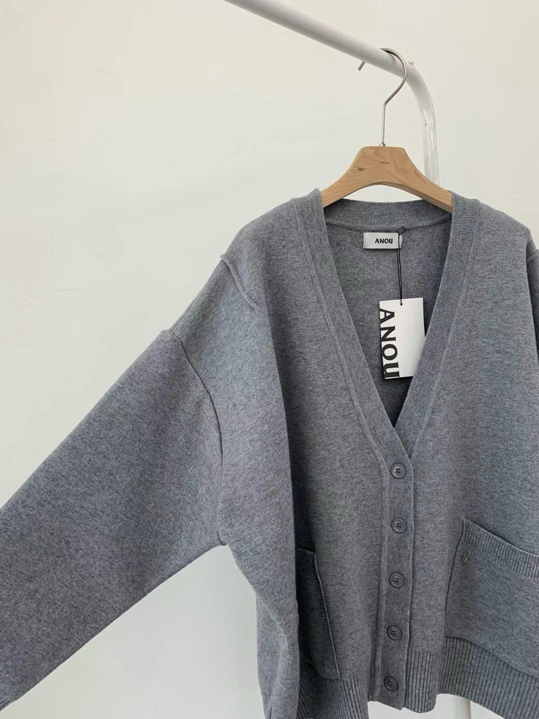 Wool Blend Oversized Knitted Cardigan *2 Colors