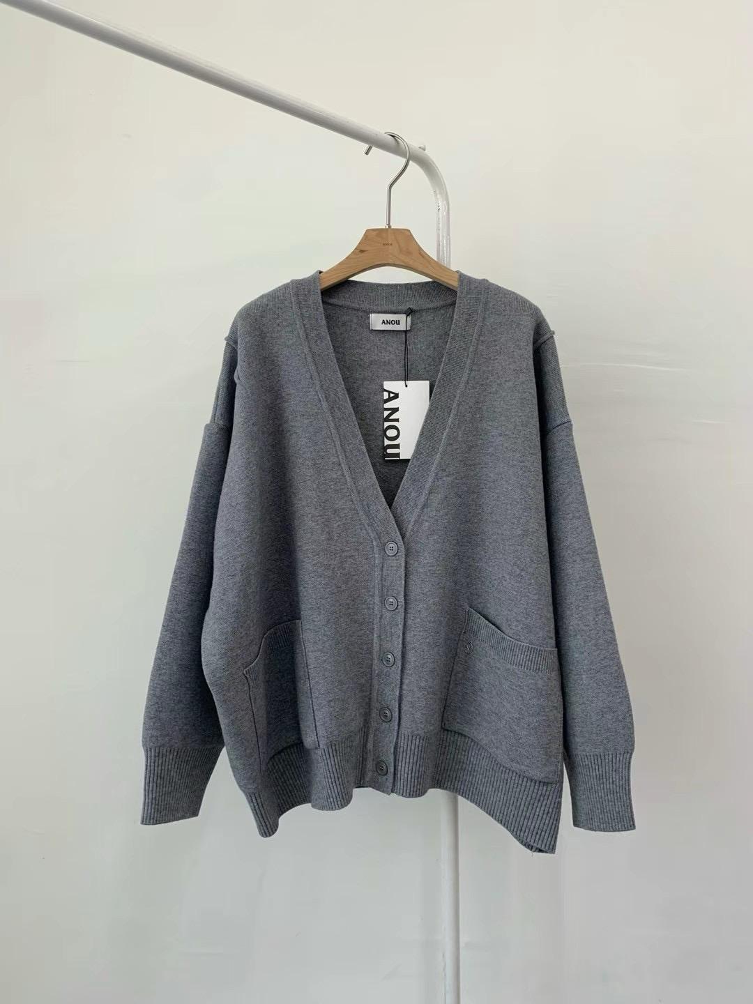 Wool Blend Oversized Knitted Cardigan *2 Colors