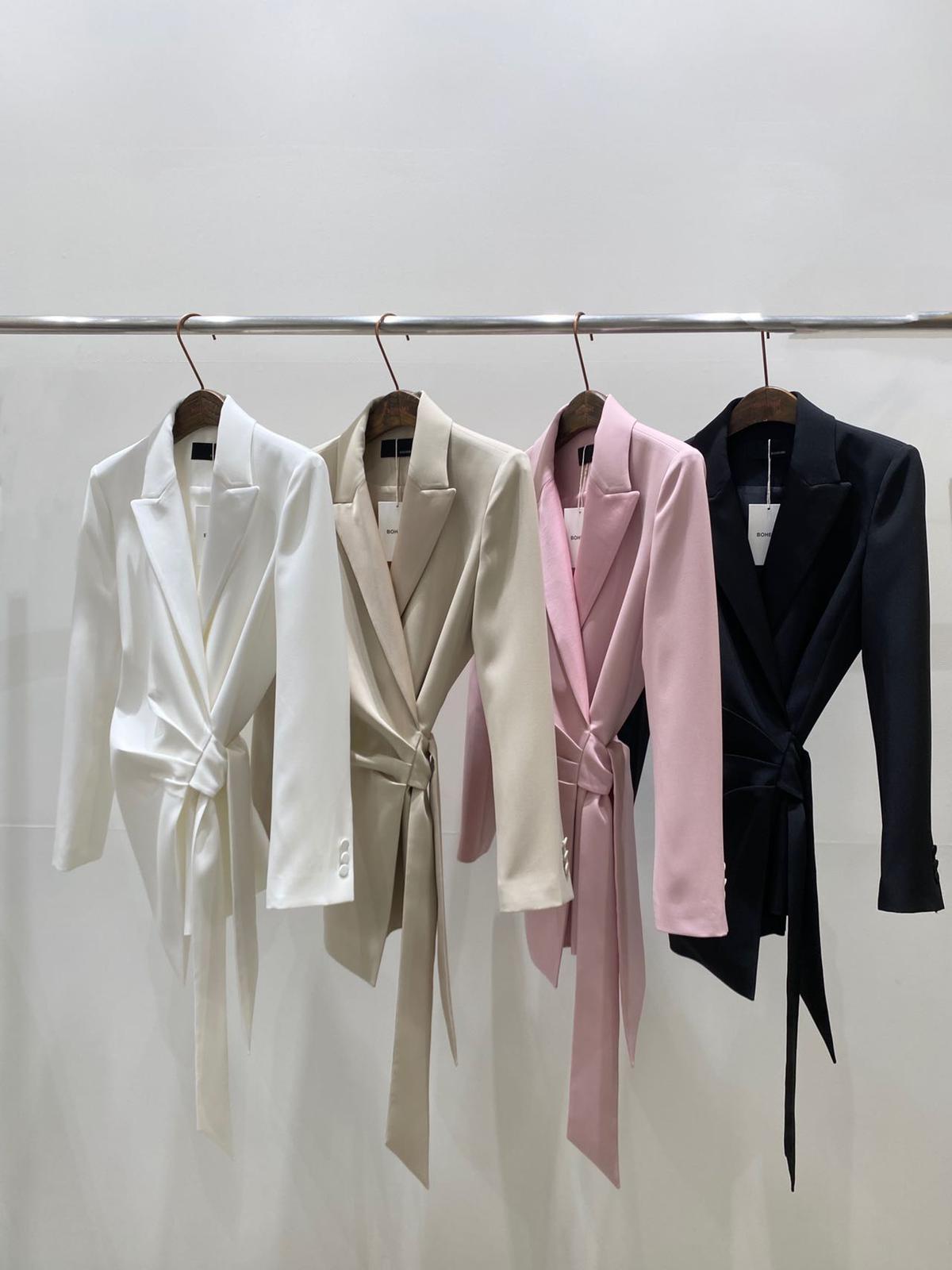 Belted Coat Jacket *4 Colors