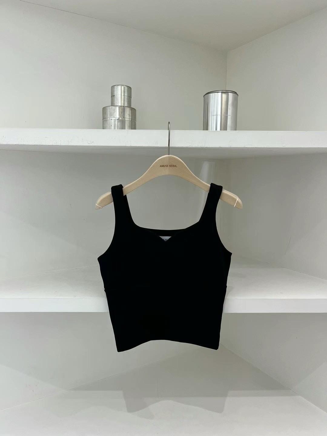 Sleeveless Crop Tank Top *2 Colors