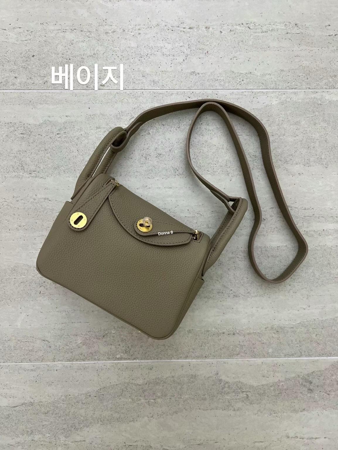 Mini Leather Bucket Bag *4 Colors