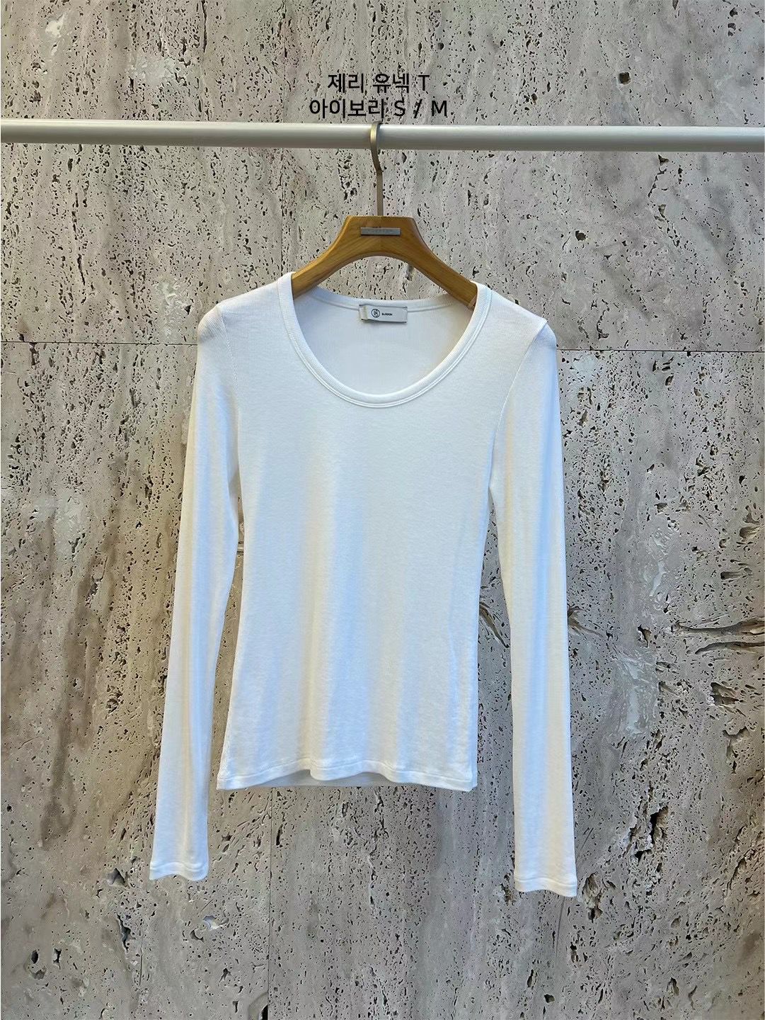 Scoop Neck Long Sleeved T-Shirt *5 Colors