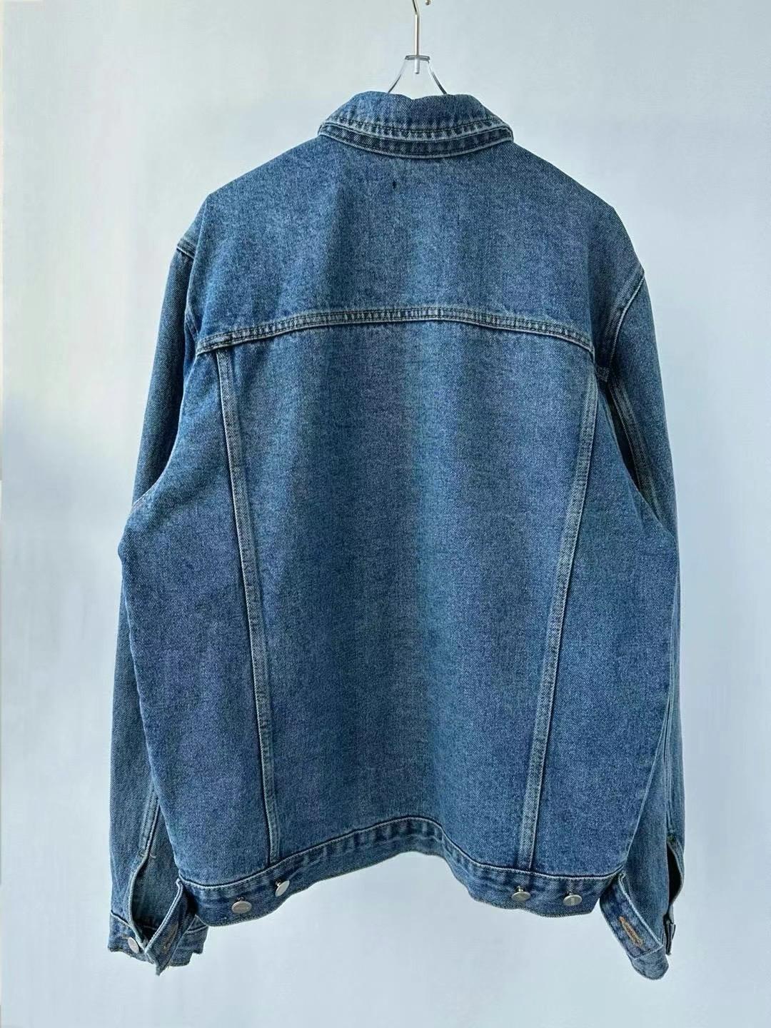 Button-down Long Sleeved Denim Jacket