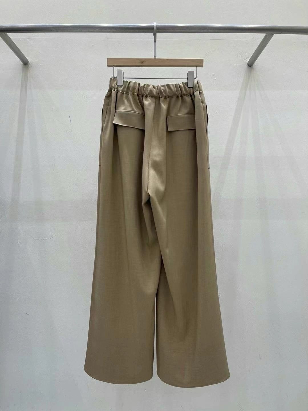 Drawstring Waist Wide-leg Pants *3 Colors