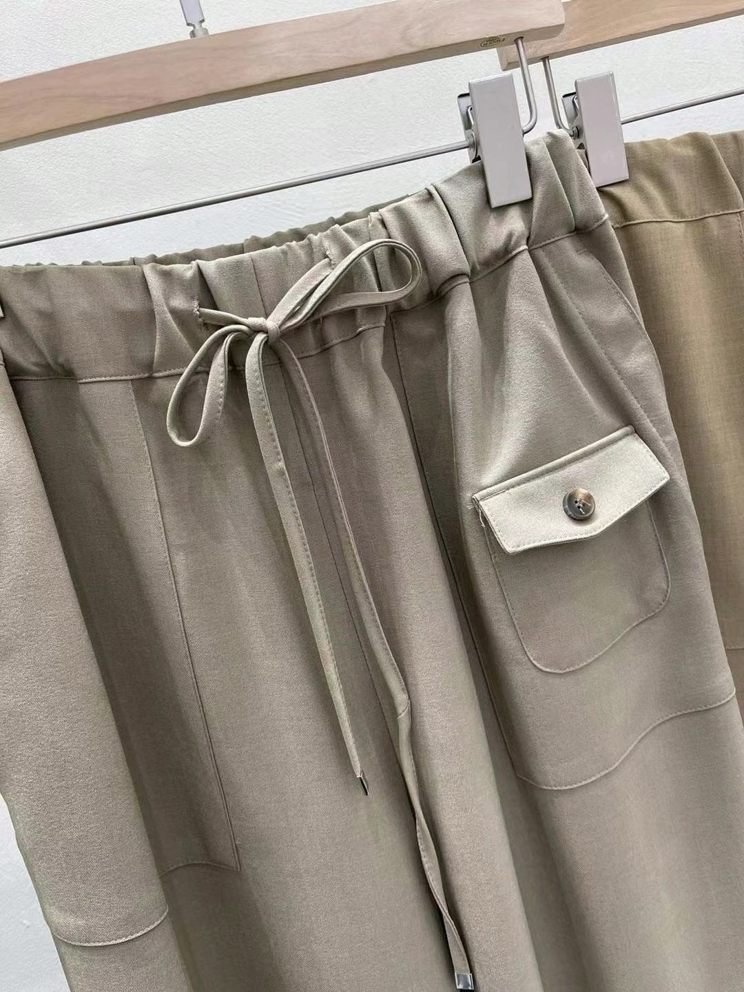 Drawstring Waist Wide-leg Pants *3 Colors