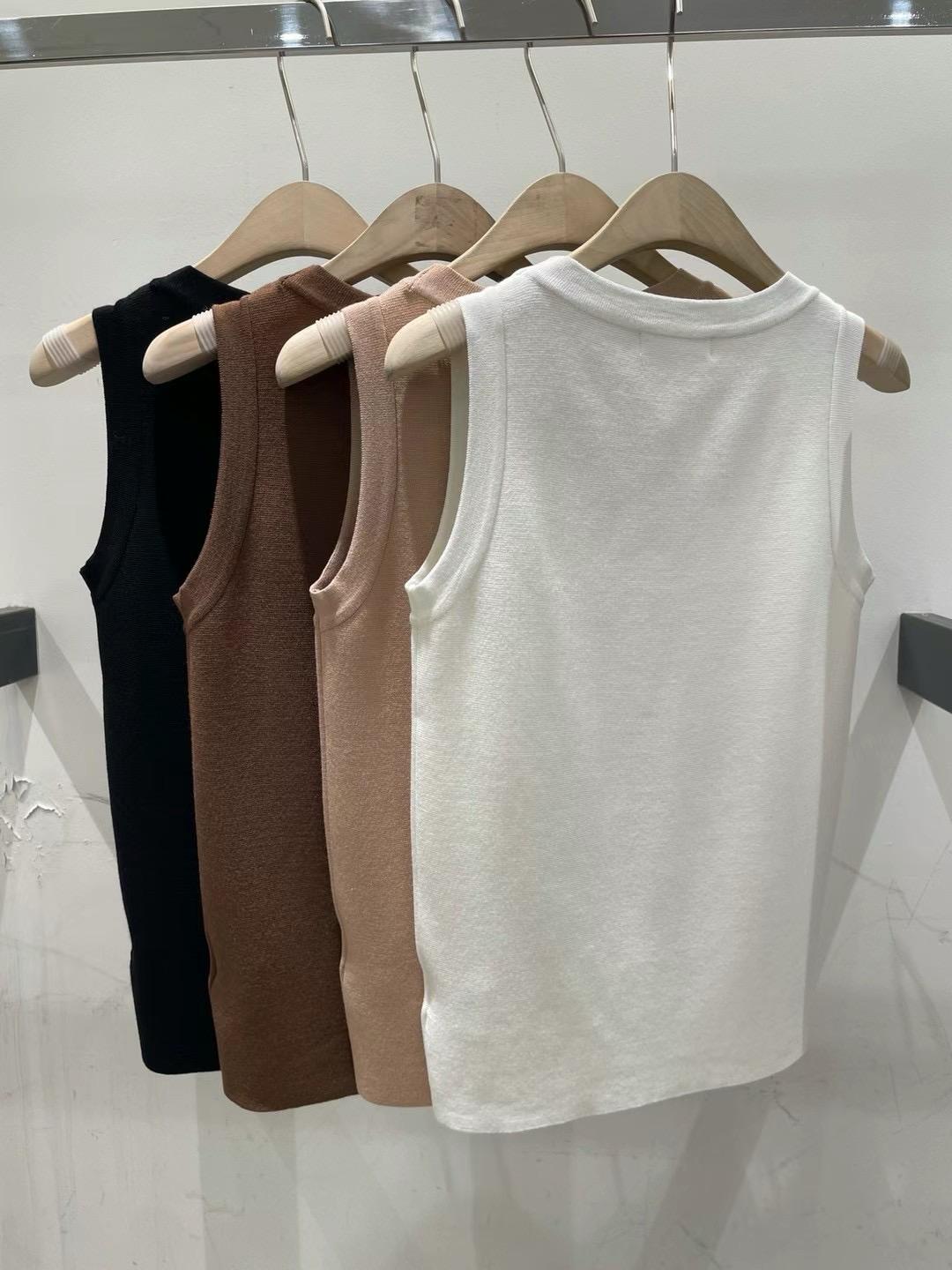 Scoop Neck Sleeveless Knit Tank-top *4 Colors