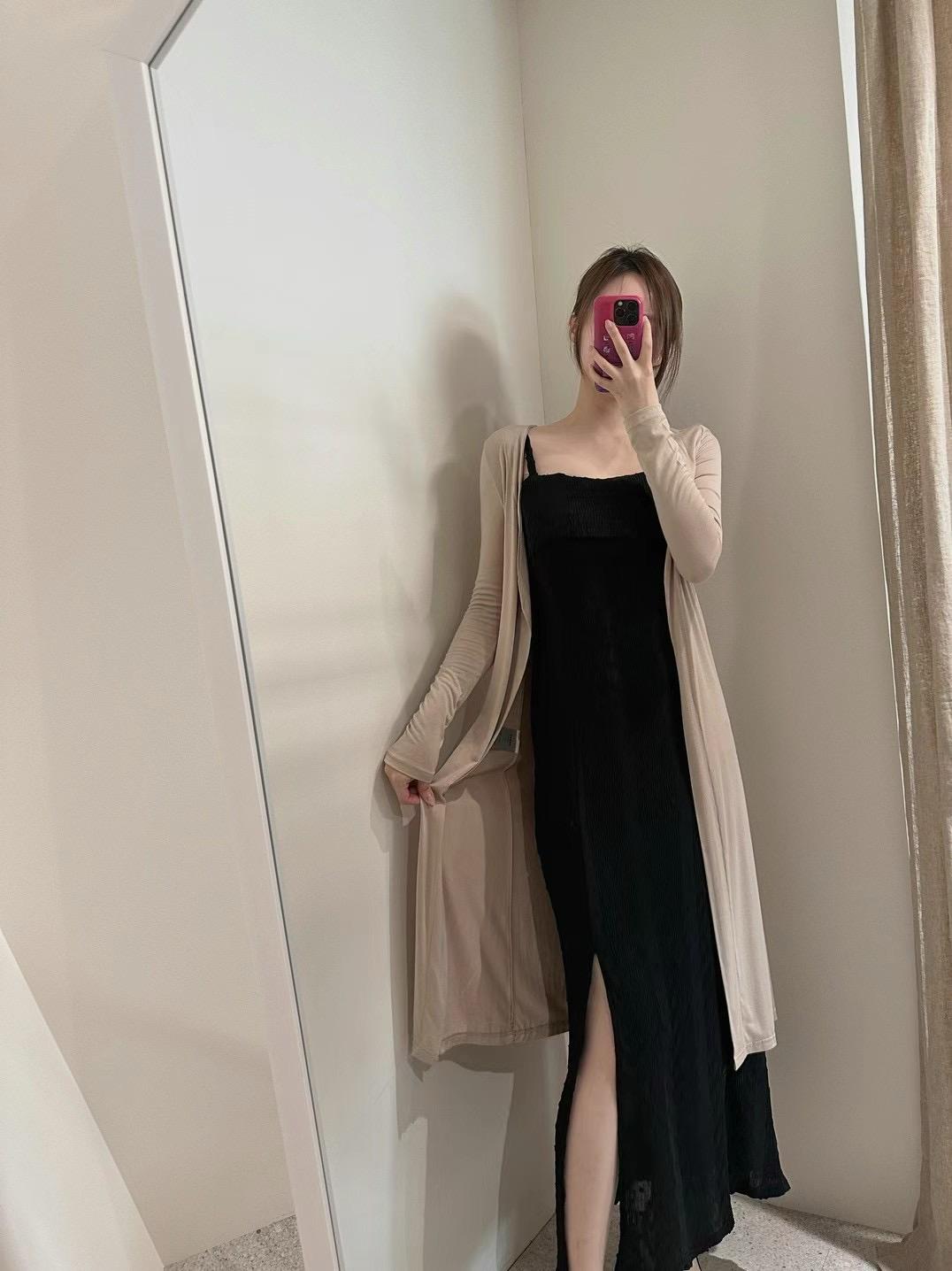 Classic Long-Sleeved Long Cardigan *4 Colors