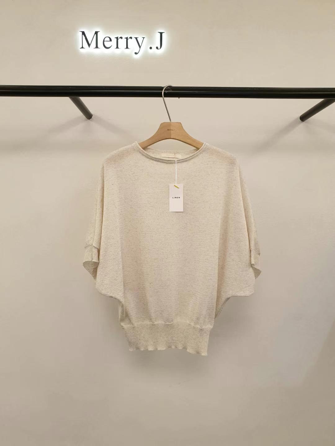 Linen Loose Knitted Top *4 Colors