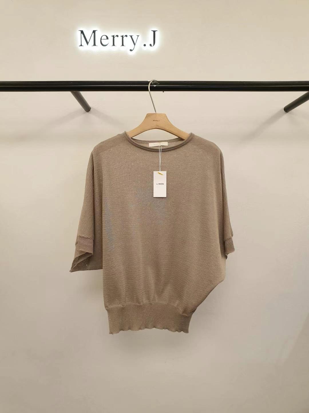 Linen Loose Knitted Top *4 Colors