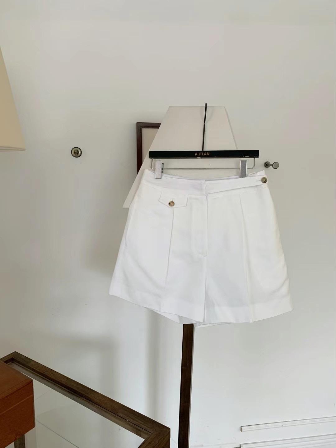 High-rise Linen Shorts *2 Colors