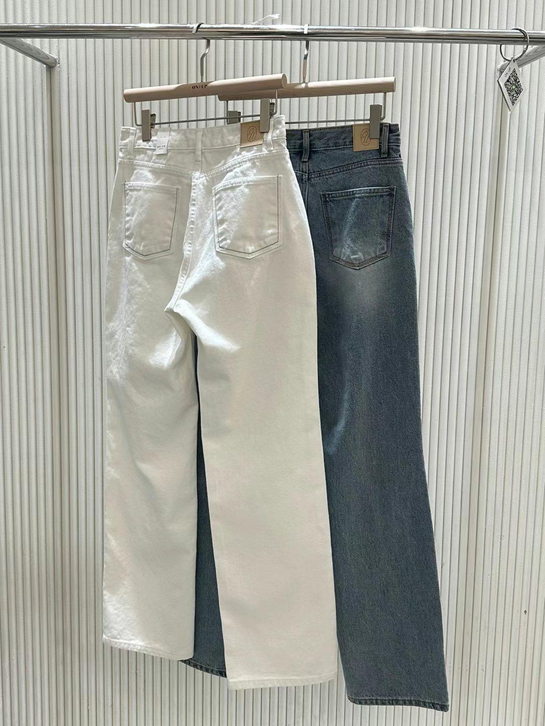 High-rise Wide Leg Jeans *2 Colors