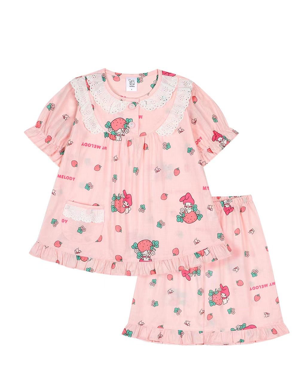 Adult & Kids Pajama Set (My Melody)