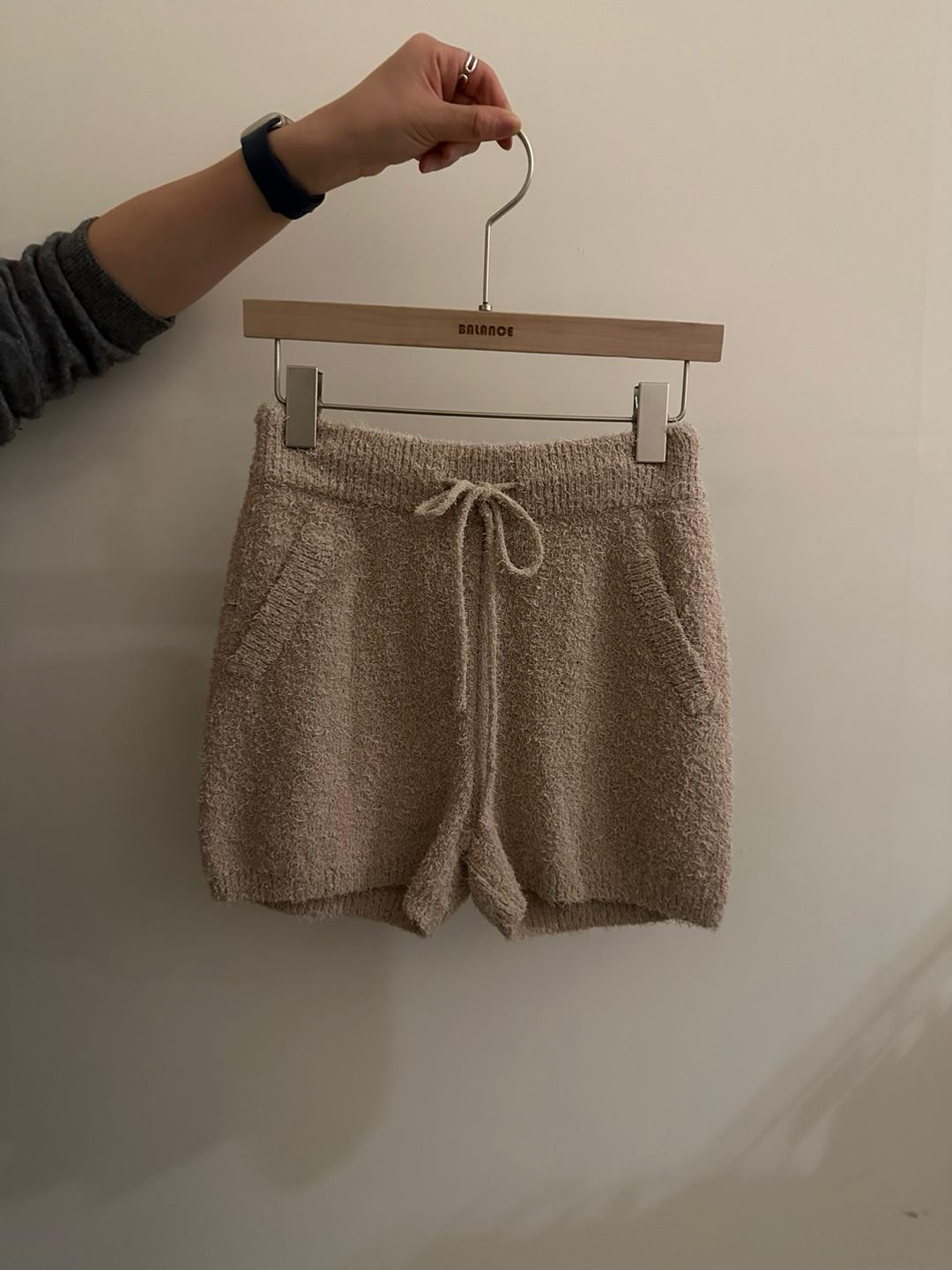 Teddy Knitted Shorts *3 Colors