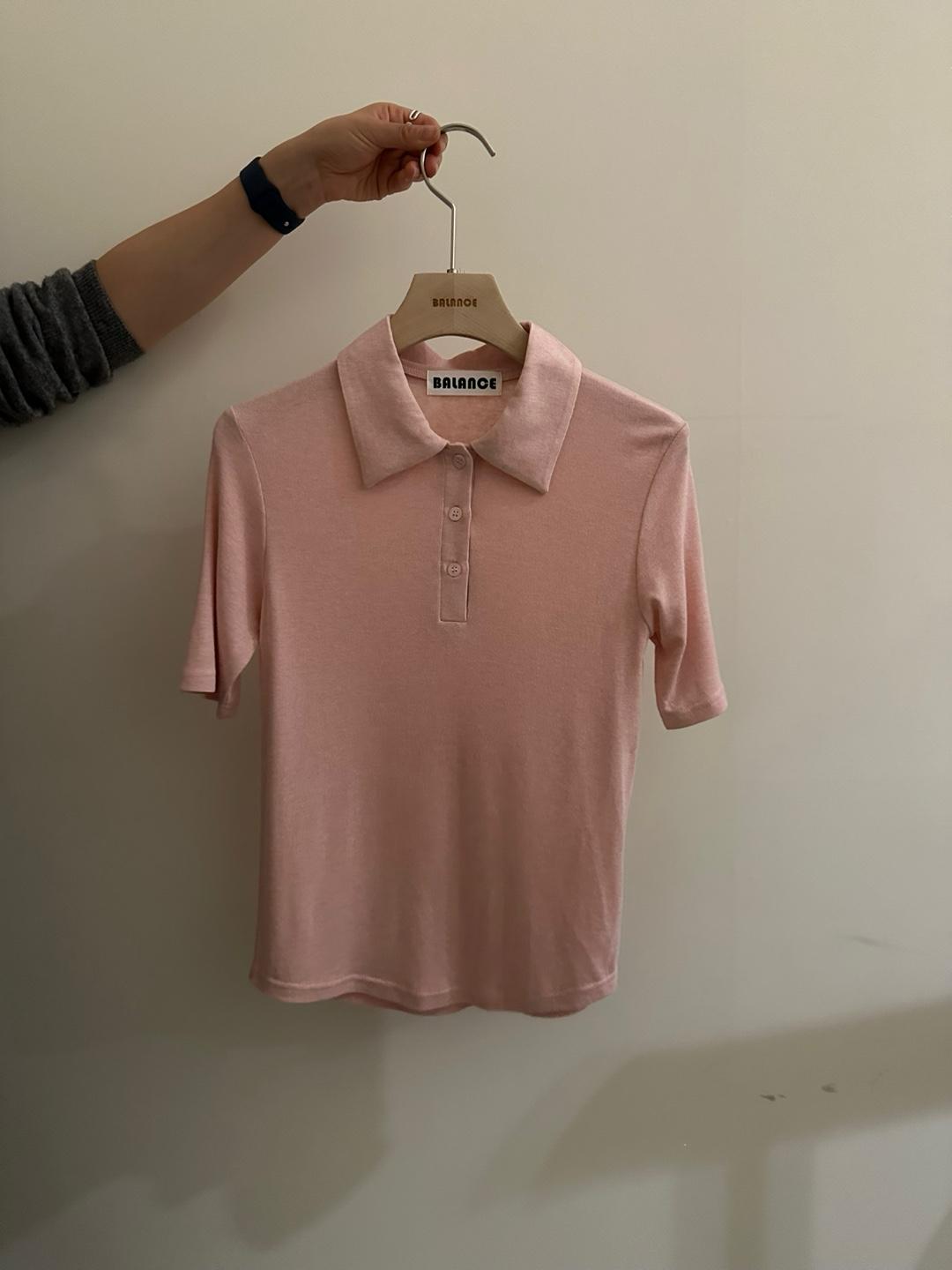 Short Sleeved Collared T-Shirt *4 Colors