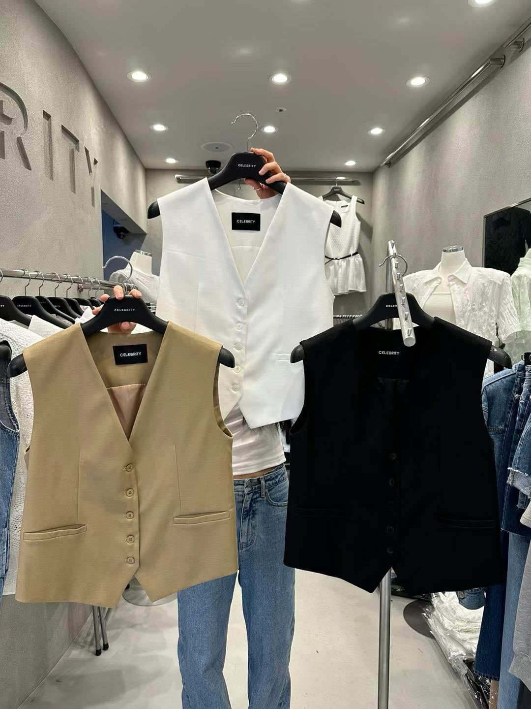 V-neck Suit Vest *3 Colors