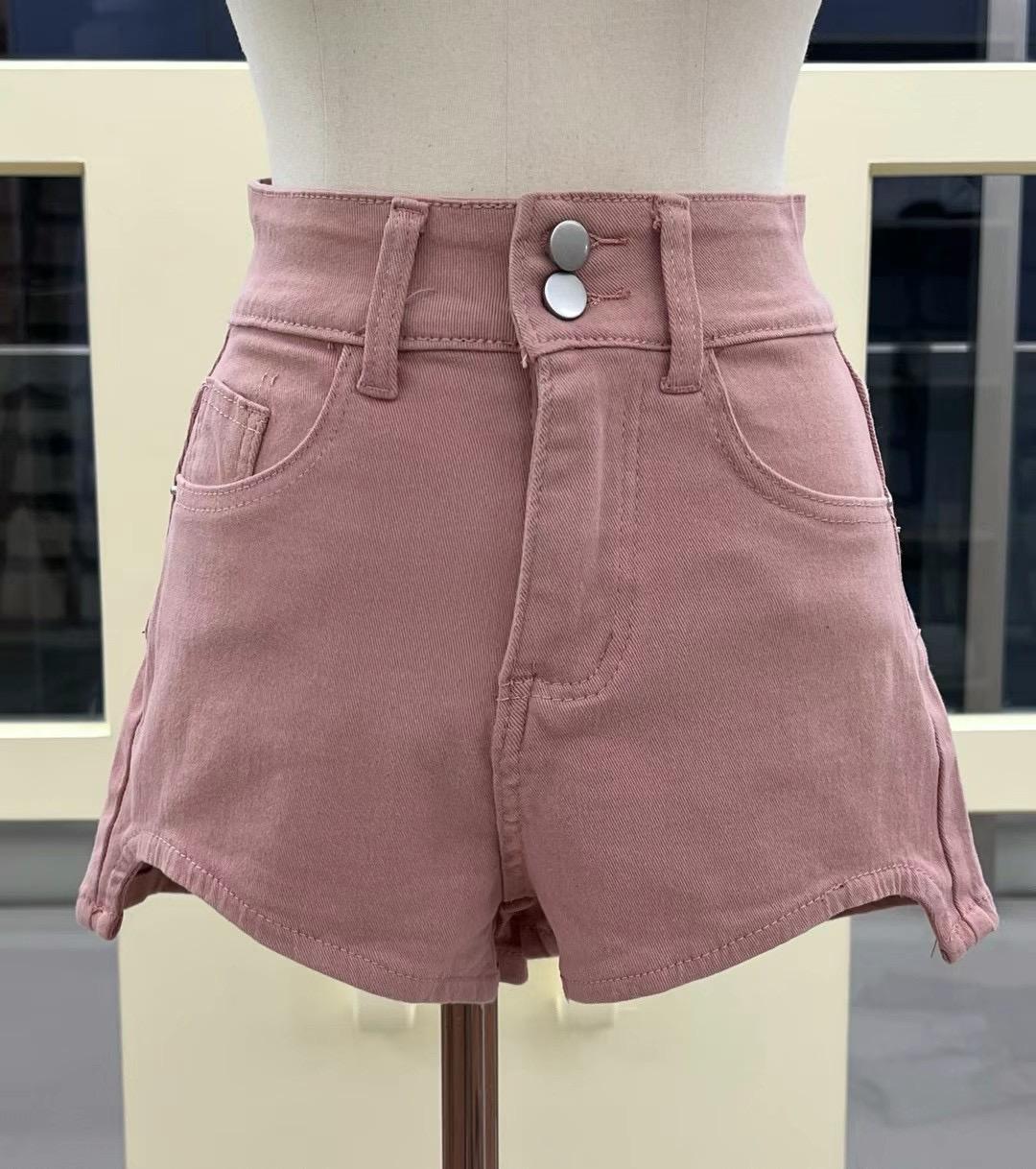 High-waisted Denim Mini Shorts *3 Colors