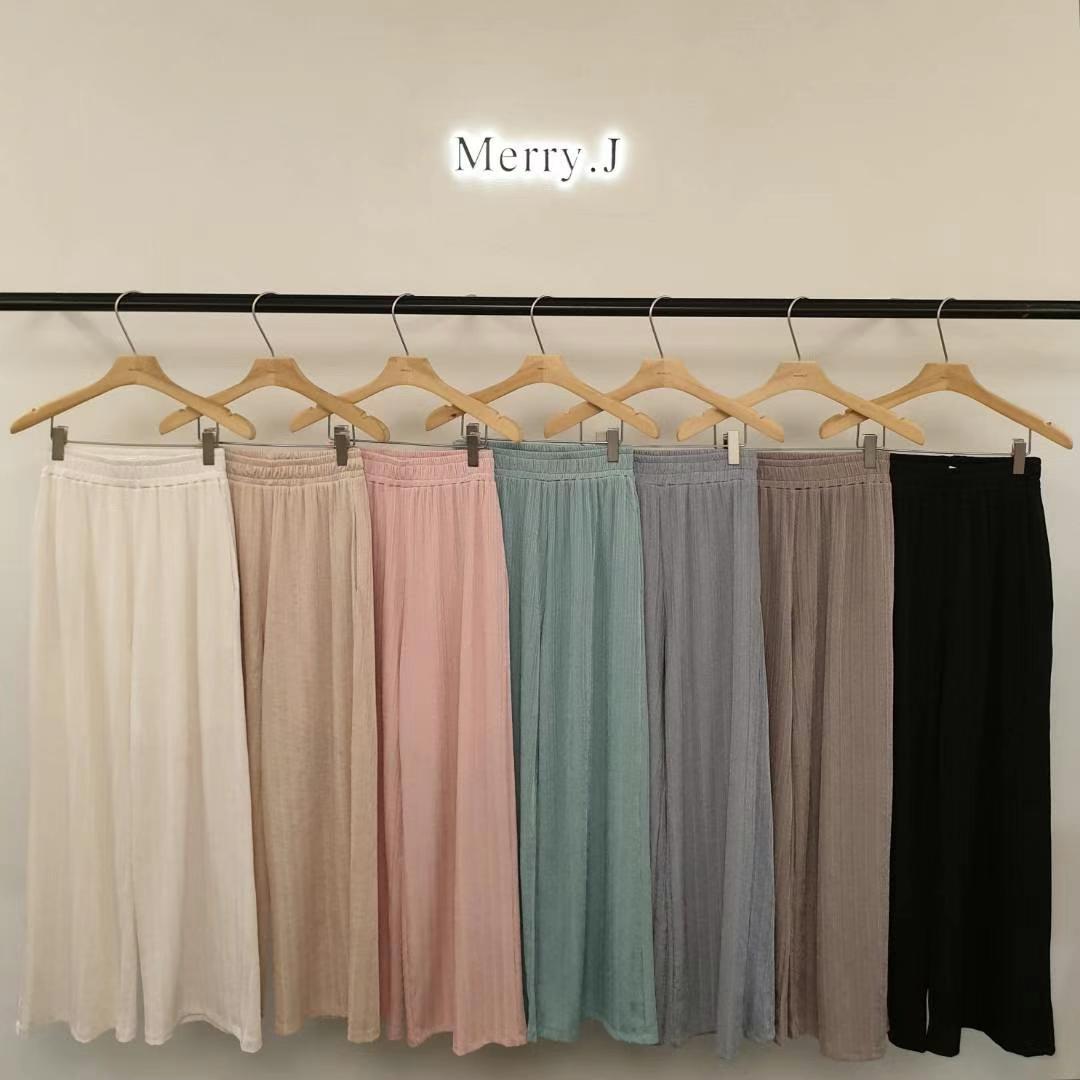 Wide-leg Knitted Pants *7 Colors