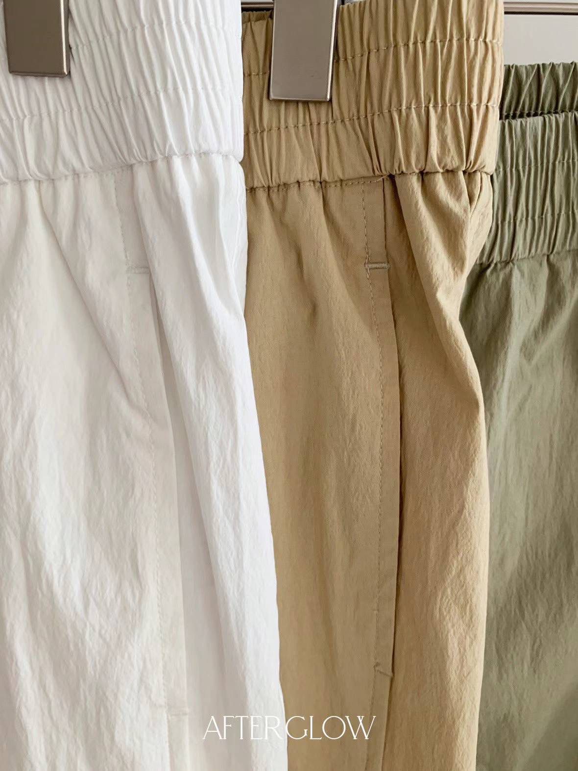 Cotton Blend Capri Pants *4 Colors