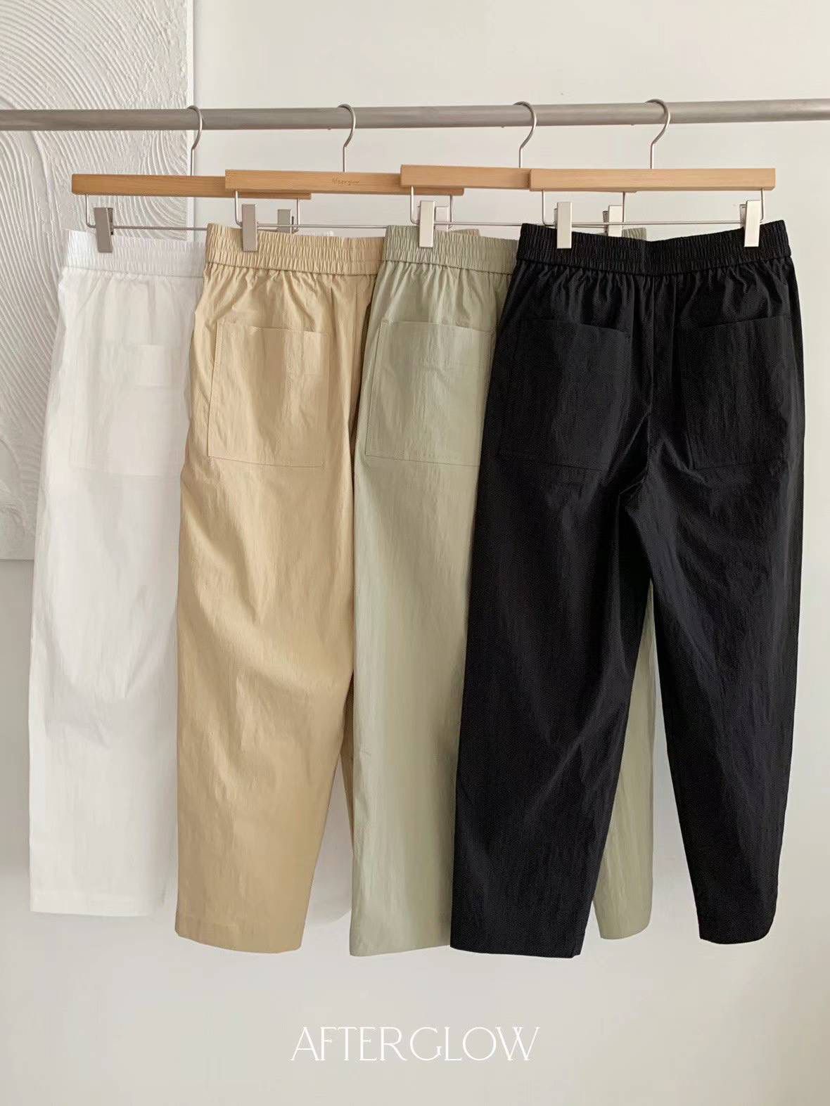 Cotton Blend Capri Pants *4 Colors