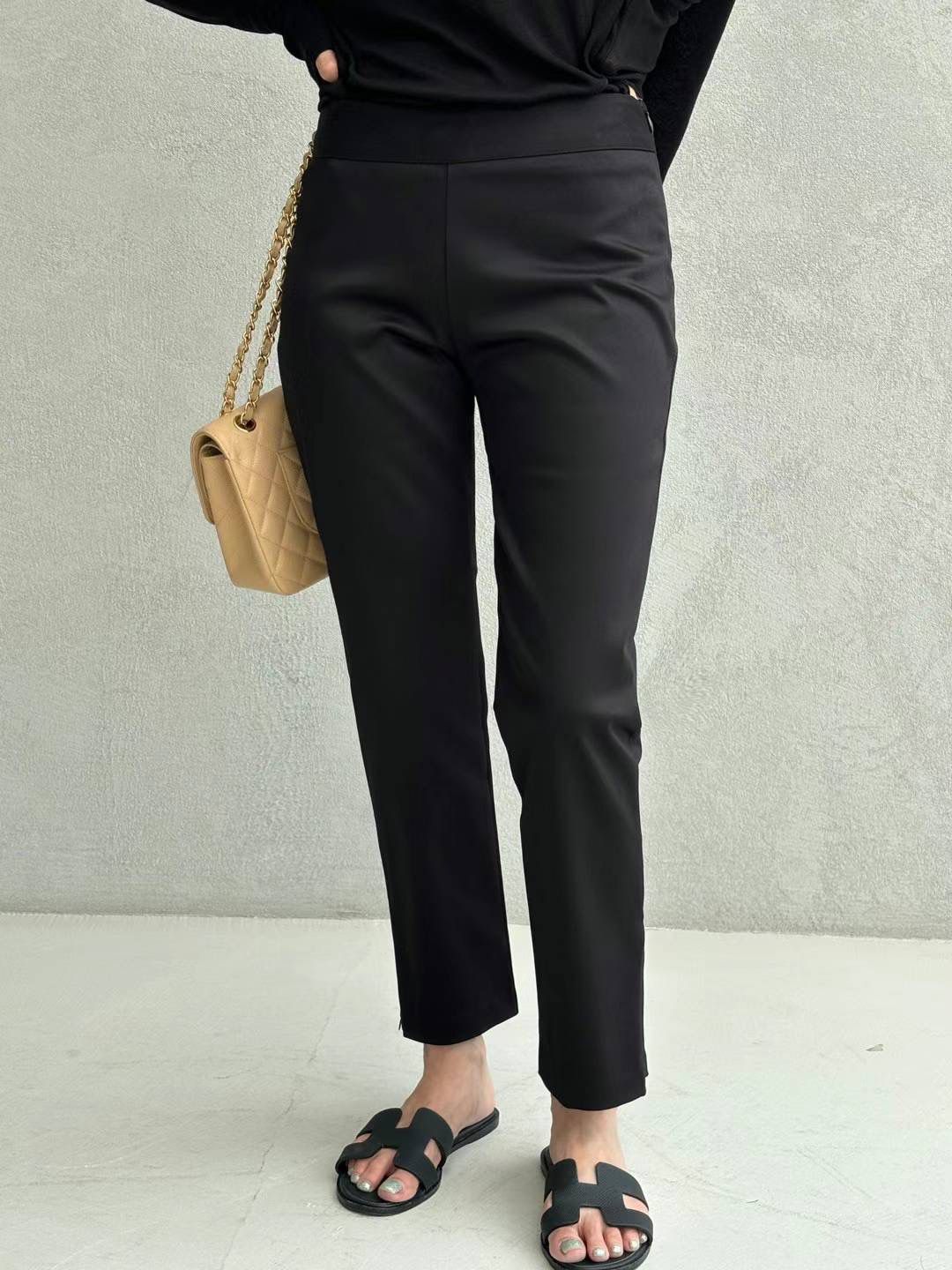 High Waist Slim Fit Suit Pants *3 Colors