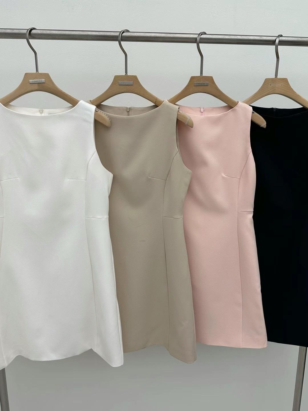 Sleeveless Casual Mini Dress *4 Colors