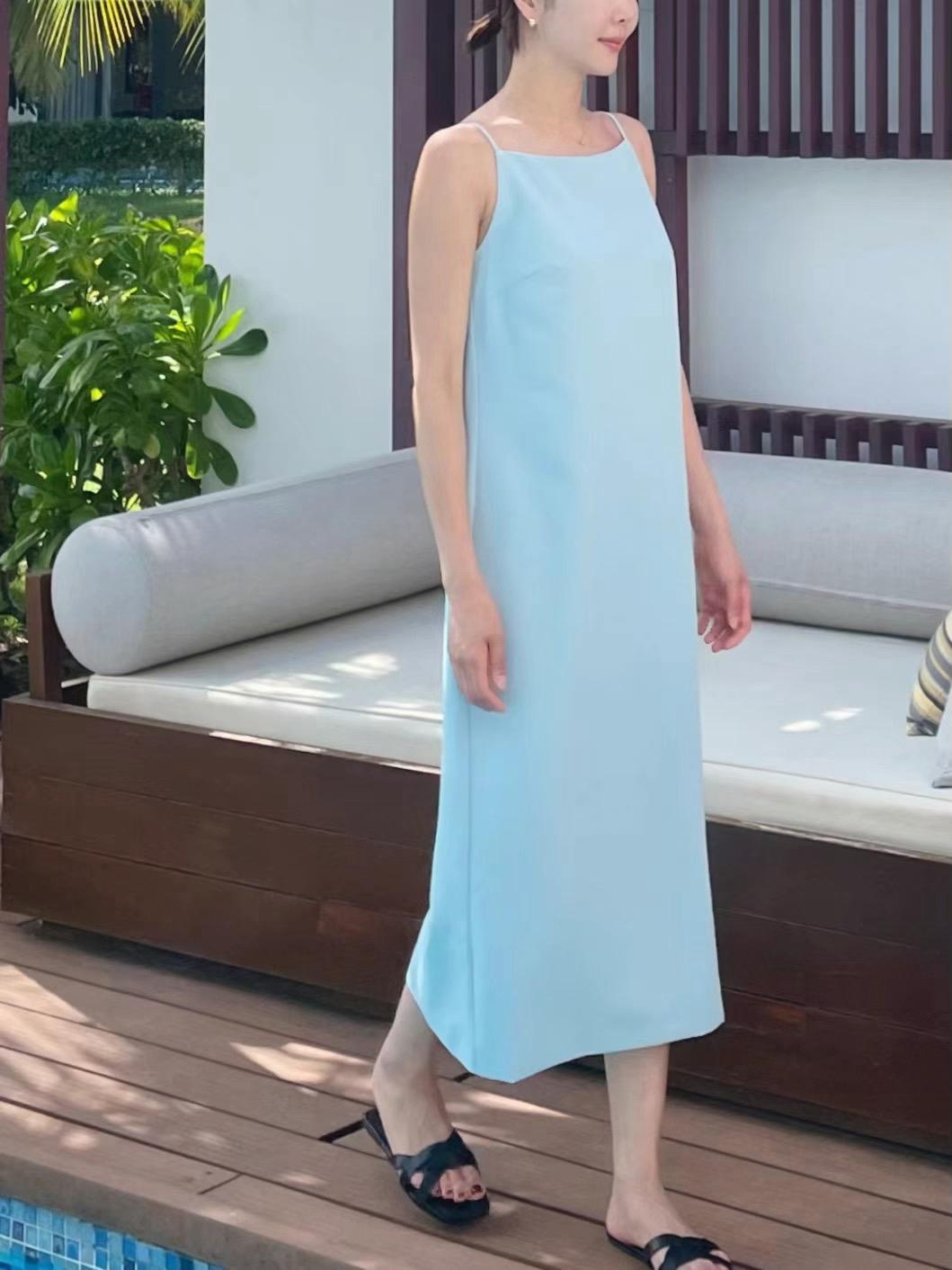 Sleeveless Solid Color Maxi Dress *3 Colors