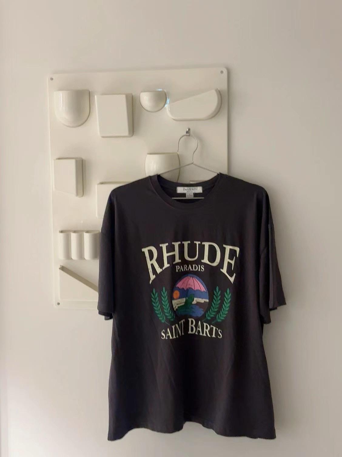 Short Sleeved Printed "Rhude" T-shirt *2 Colors