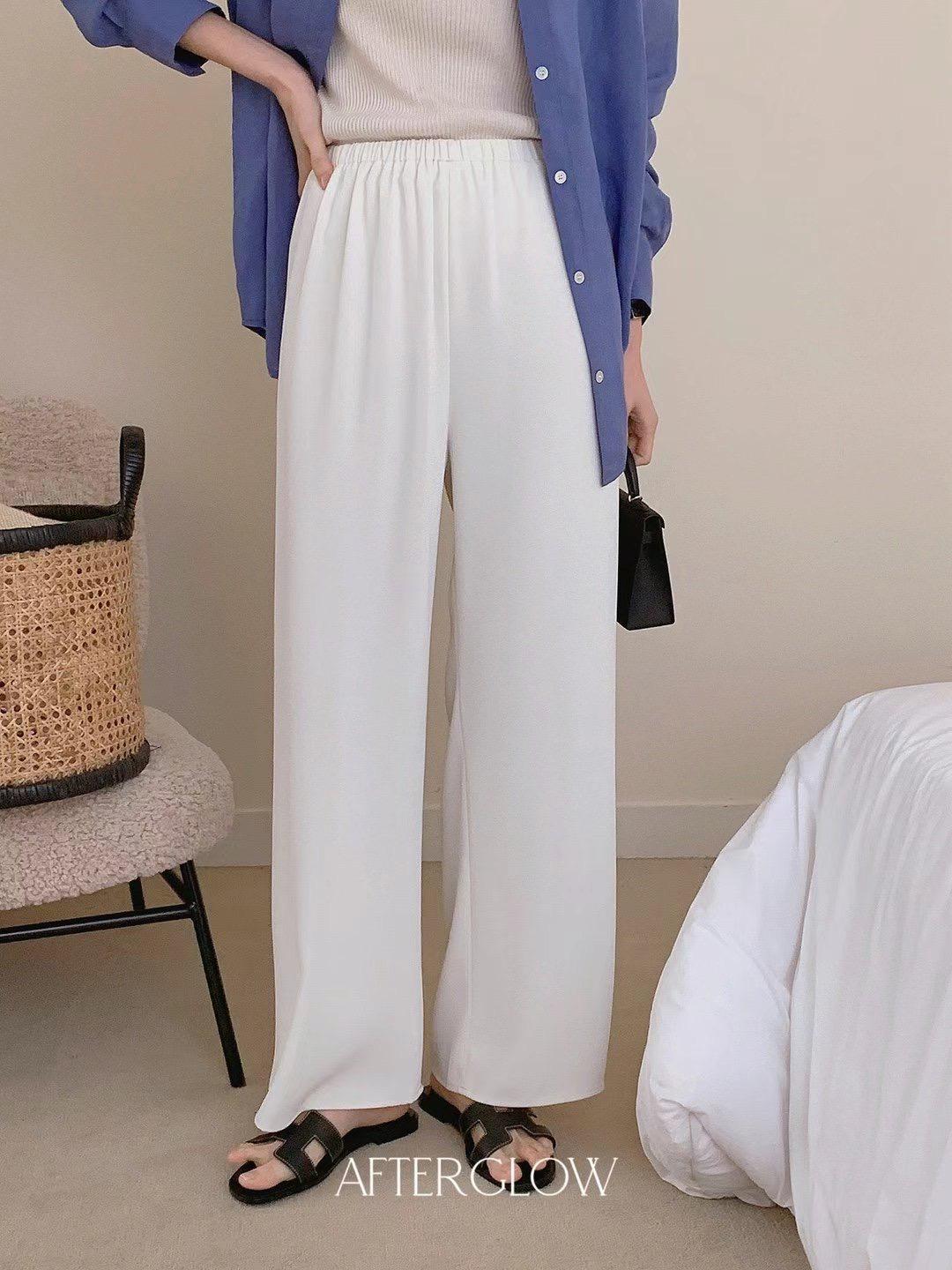 Wide-leg Linen Pants *5 Colors