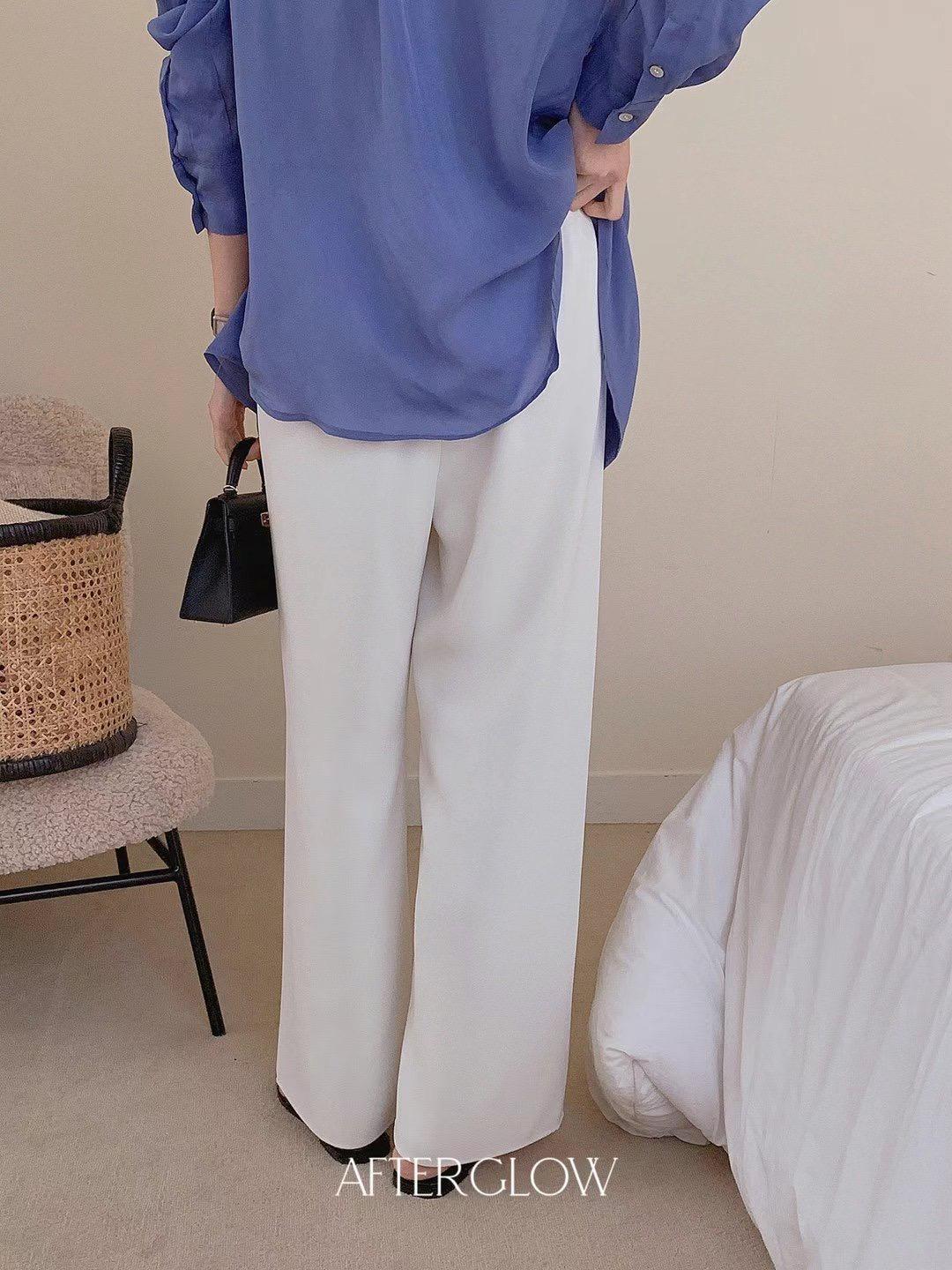 Wide-leg Linen Pants *5 Colors