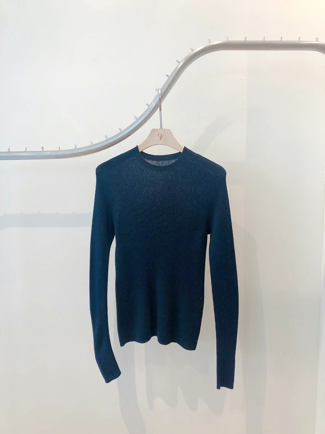 Ribbed Knit Long Sleeved T-shirt *6 Colors