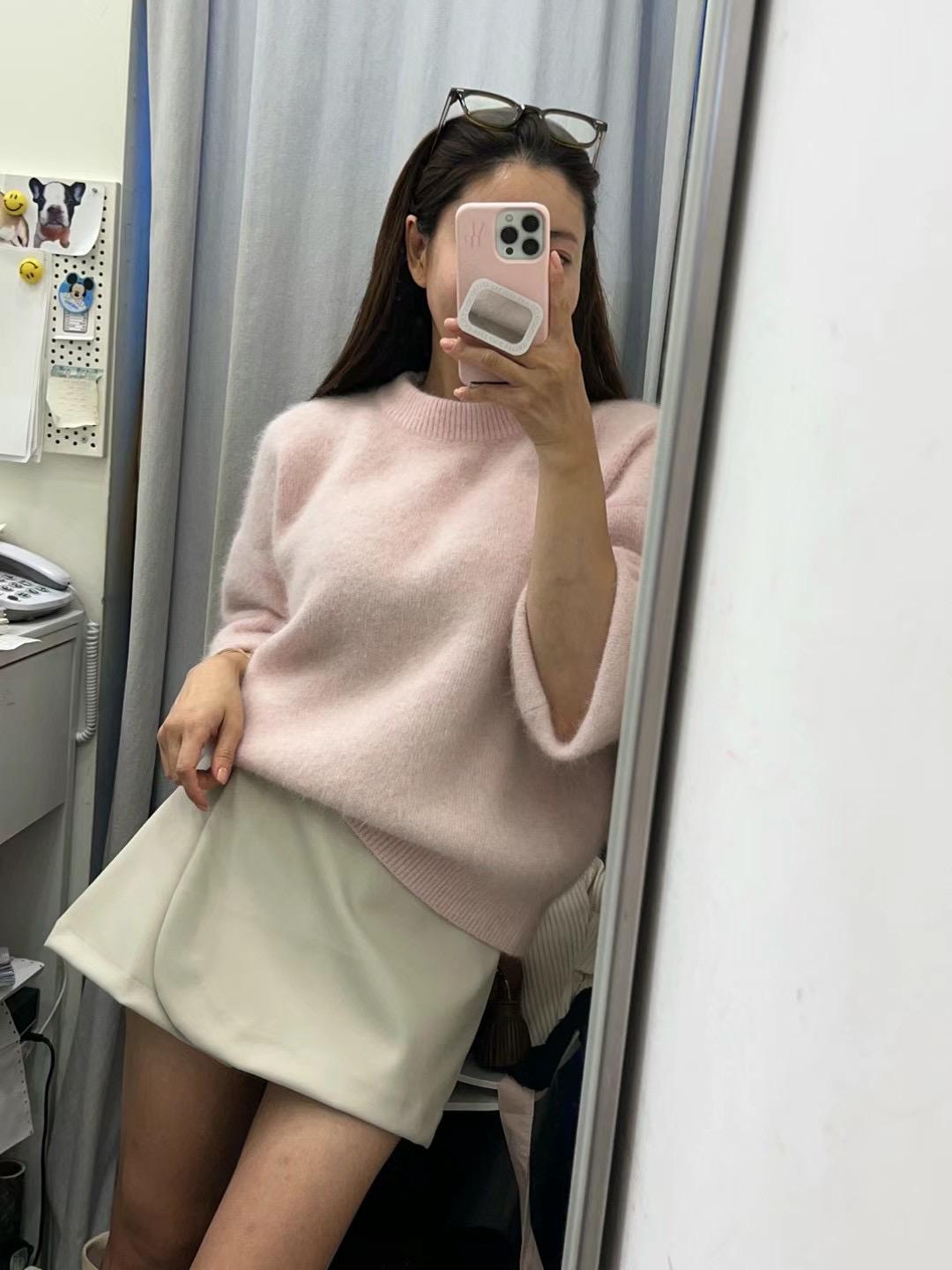 Crewneck Knitted Sweater *3 Colors